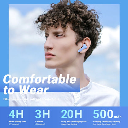 I31 Bluetooth Headphones with ENCNoise Canceling